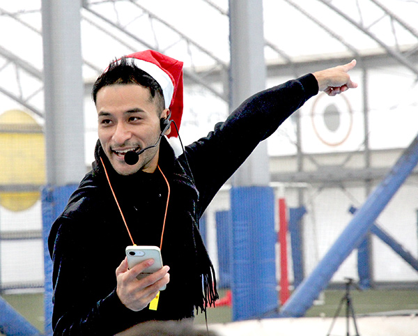 PAL English Club Christmas Event　カリーム先生